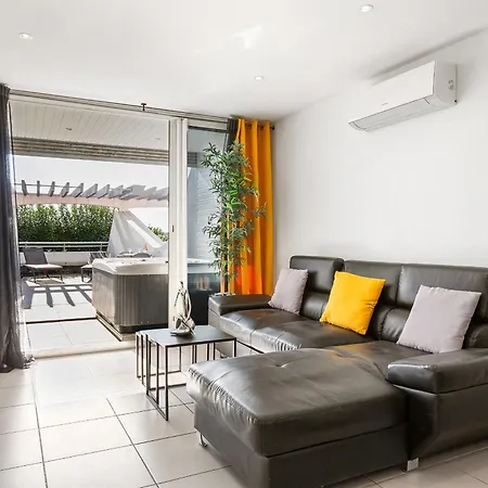 Lovespa Port Ambonne - Terrasse - Parking - Clim - Village Naturiste Lejlighed
